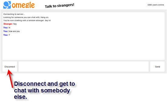 Omegle can t find anyone to chat with